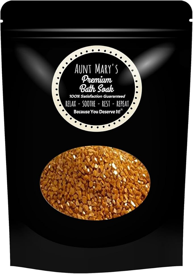 Amber Bath Salts - Luxury Roast Beef Sandwich Bath Soak - Funny Spa Gifts for Men & Women - Sea Salts - Au Jus French Dip