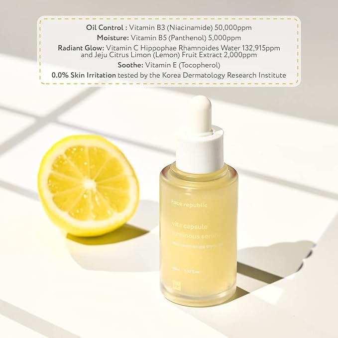 Face Republic Glow Duo - Vita Capsule Luminous Serum & Vita Glow Radiance Cream