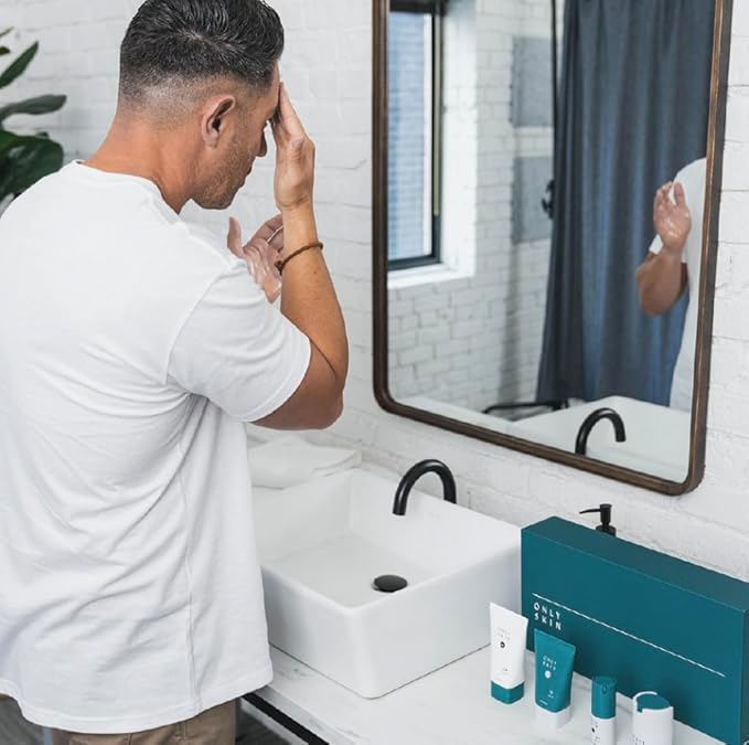 Standard Skin Care Kit, 4-Piece, Face Cleanser, Face Scrub, Day Cream & Night Moisturizer Gift Set, Back To School Gifts