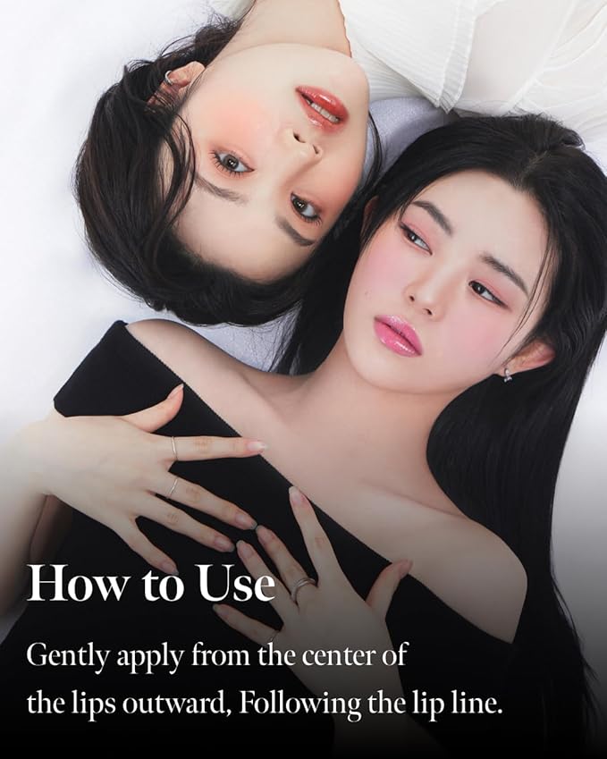 Volumizing Lip Fondue 08 Polite 2g, 3-in-1 Melting Balm for Hydrating Lip Care, Plumping Volume and High-Gloss Water Glow, Infused with Rosehip Oil for Longlasting Moisture, Korean Makeup