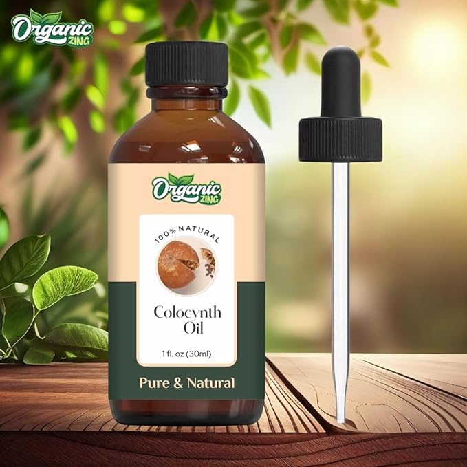 Colocynth (Citrullus colocynthis) Oil | Pure & Natural Essential Oil for Skincare and Hair Care - 30ml/1.01fl oz