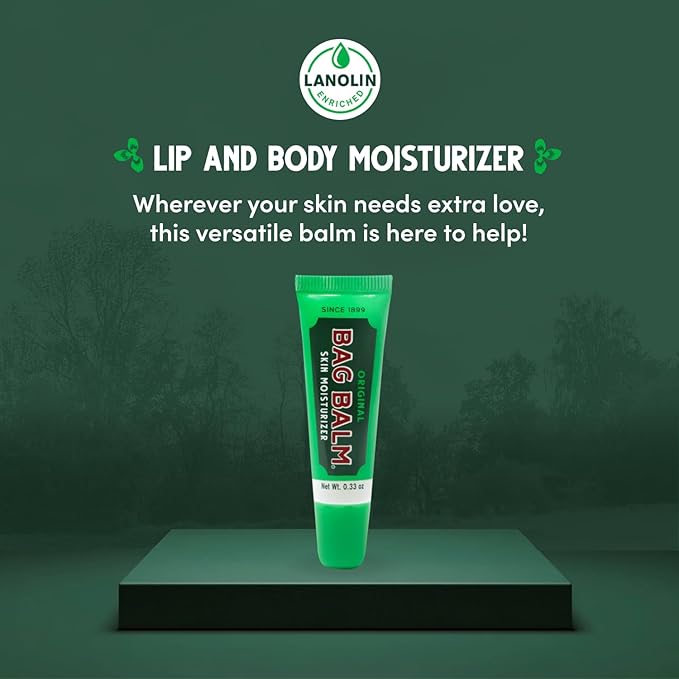 Bag Balm Lip Moisturizer Gift Box - 0.33oz, 4 Pack