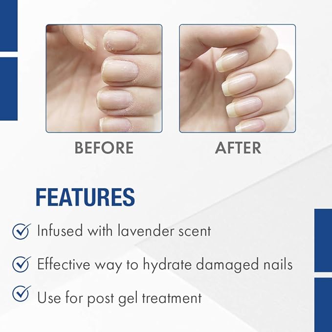 IBD Lavender Cuticle Oil – Moisturizing Nail Cuticle Oil for Nails, Softening and Nourishing for Healthy Nails, Lavender Scent, 0.5 fl oz