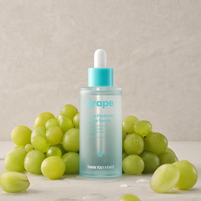 THANKYOU FARMER Grape Aqua Hyaluron Biome [Serum & Cream] Set
