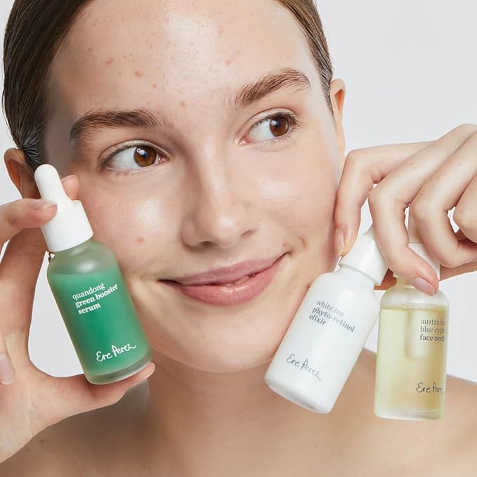 Ere Perez - Healthy Skin Heroes Kit Mini Discovery Set (Hydrate, Renew, Glow) | Vegan, Cruelty-Free, Clean Beauty (3-Piece Gift Set)