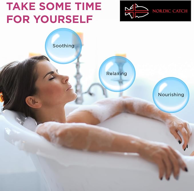 Magnesium Bath Salts with Icelandic Arctic Thyme 200g - Luxury Alternative to Epsom Salt Bath Soak, Magnesium Flakes Sitz Baths, Foot Soaks, Magnesium Chloride Relaxing Magnesium Soak