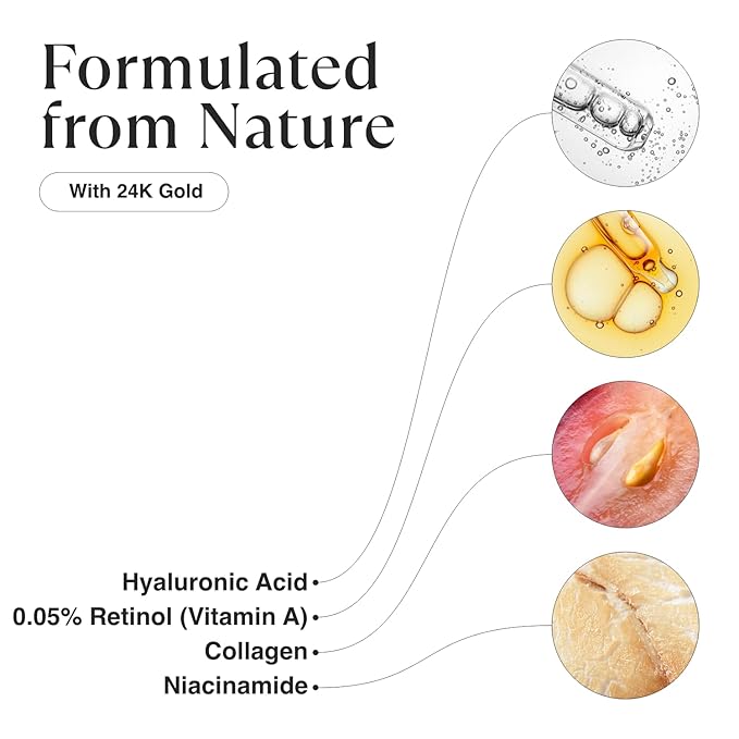 MATKAS Retinol Renewal Gold Under Eye Mask - 20 Pairs, Best Eye Patches for Puffy Eyes and Dark Circles, Collagen Under Eye Patches for Women, Gel Under Eye Masks for Dark Circles and Puffiness