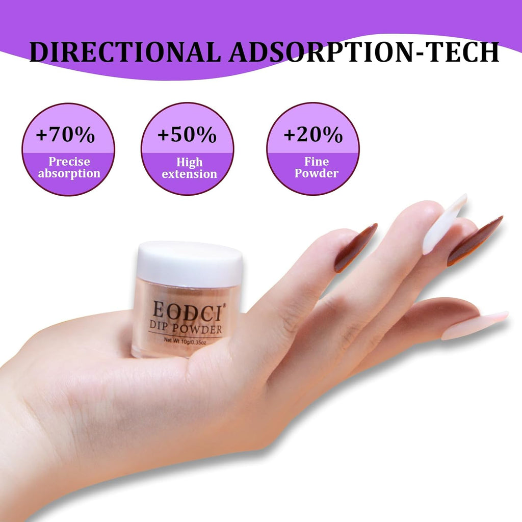 Dip Powder Nail Set, 6 Colors Nude Series 12 Pcs Dipping Powder Kit With Base & Top Coat/Activator/Brush Saver,Nail Art Dip Manicure Kits Odor-Free&Long-Lasting, No Needed Nail Lamp Curing