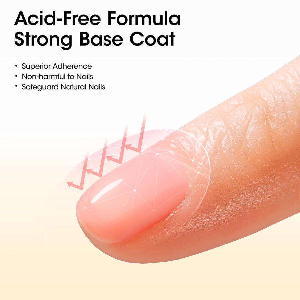 GELLEN 18 ml Glossy Top Coat Gel, Base Coat Gel & Cuticle Oil