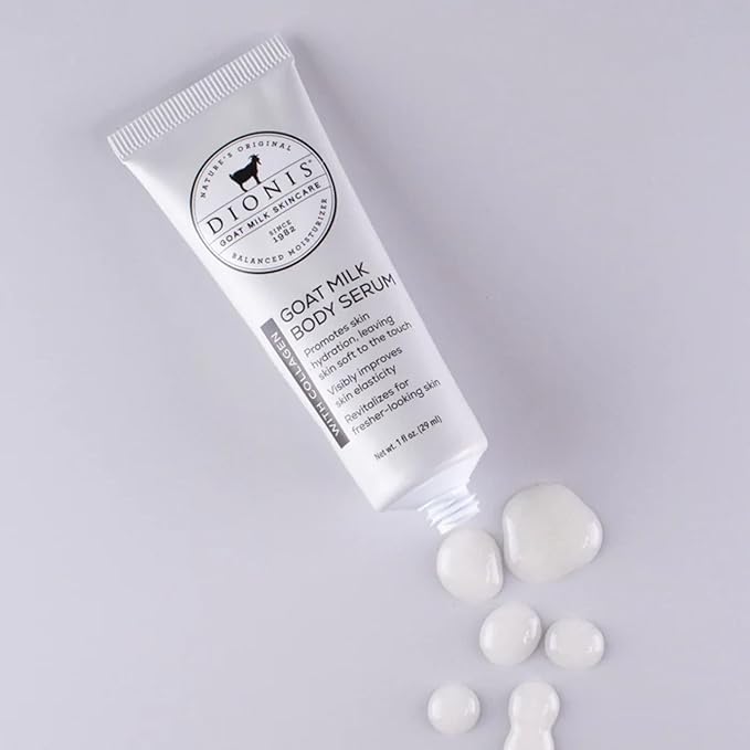 Dionis Body Treatment Goat Milk Duo - Body Lotion with Retinol and Body Serum with Collagen For Smoother and Younger Skin