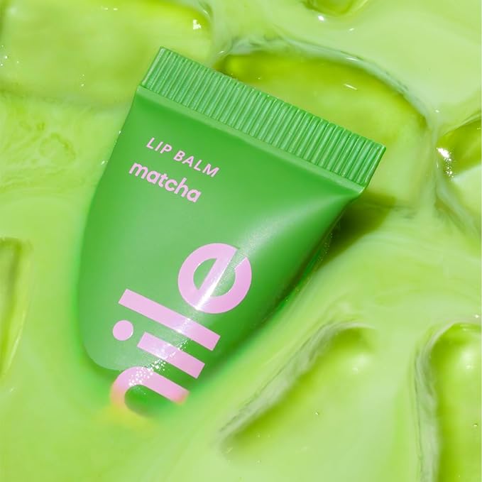 Hismile Lip Balm, Flavoured Lip Balm, Lasting Hydration, Lip Hydration, Vegan Lip Balm, Untinited Lip Balm (10g, Matcha)