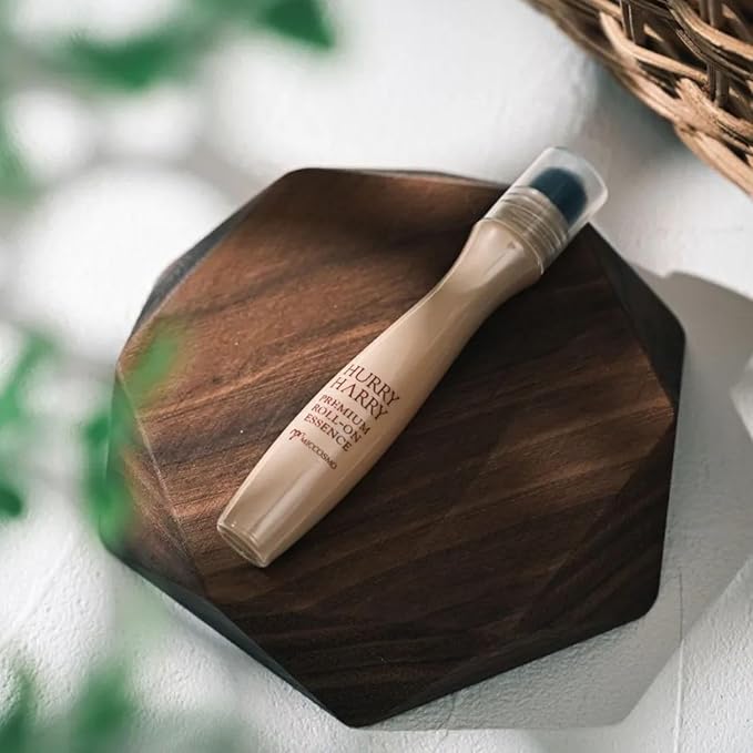 Premium Roll-On Essence 10ml – Anti-Aging Serum with Placenta, Retinol & Peptides – Targeted Care for Smile Lines & Eye Area – Easy No-Touch Application