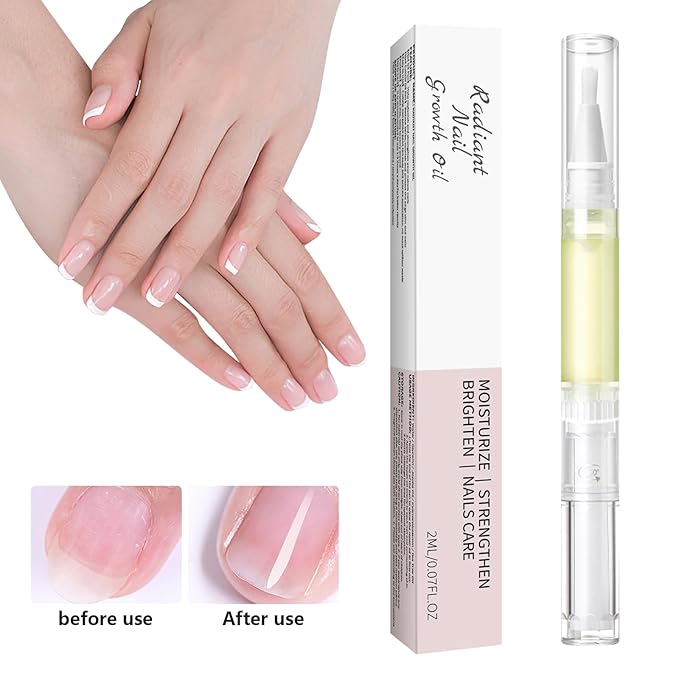 Cuticle Oil Pen， Nail Growth and Strengthener，Nail Growth Oil，Nail Hardener for Damaged nails