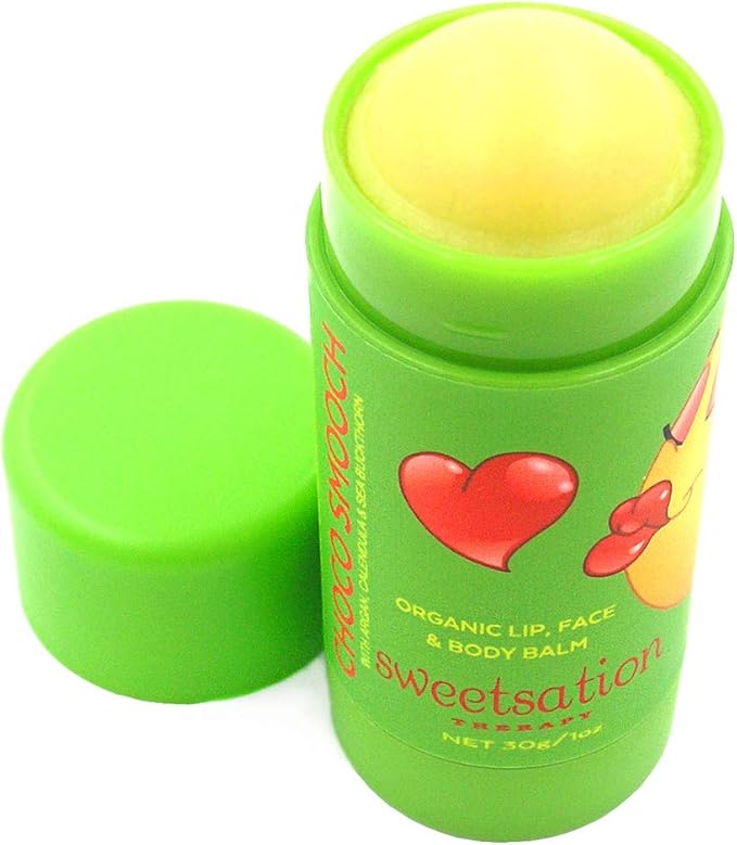 Choco*Smooch Organic Baby Lip & Face Balm, with Argan, Calendula and Sea Buckthorn, 22.18 ml