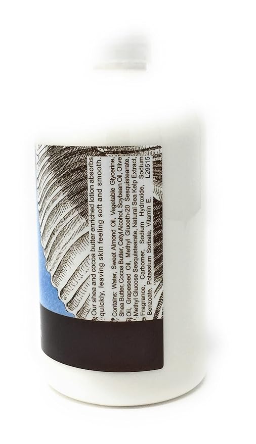 Greenwich Bay Trading Co. Shea Butter Lotion, 16 Ounce, Ocean Pur