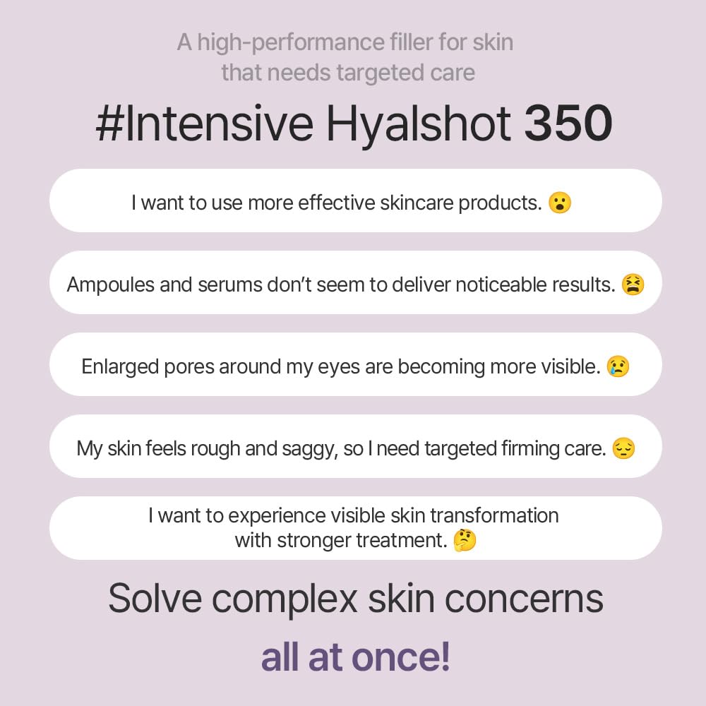 mixsoon Peptide Cica Hyalshot 350, 1.01 Fl. Oz / 30ml Centella Asiatica, Hyaluronic Acid for Sensitive Skin Lightweight & Fragrance-Free Korean Glass Skin Care