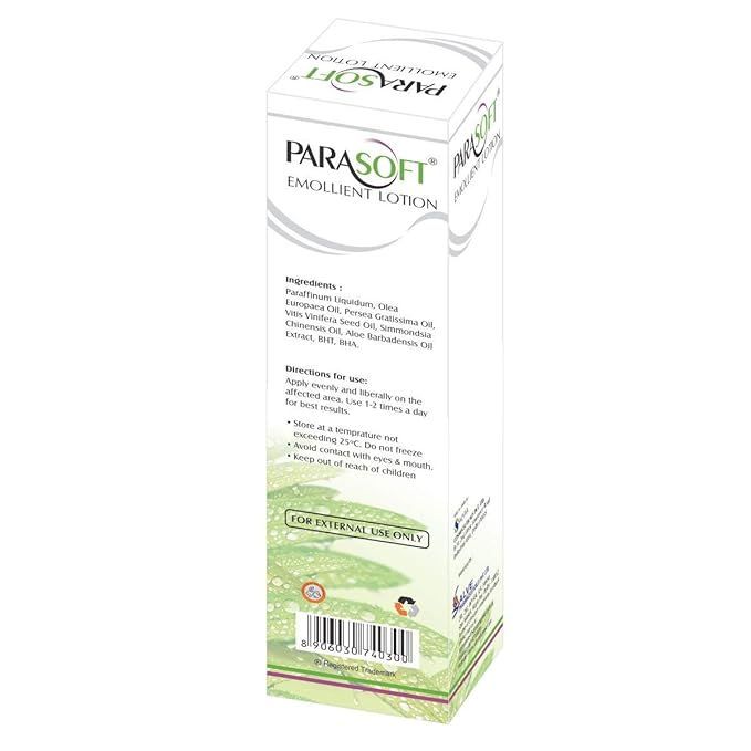 Emollient Moisturising Lotion With Goodness of Aloe Vera For Normal To Dry Skin (Alcohol Free), 100ml (Pack Of 3)