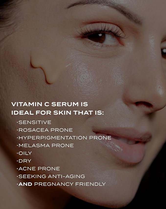 Vitamin C Serum, 1.0 Fl Oz, Dermatologist crafted skincare