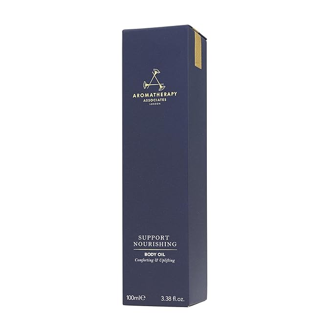 Aromatherapy Associates Support Nourishing Enrich Body Oil. Luxurious Blend of Oils for Smooth, Comforted Skin. Made with Coconut, Macadamia and Evening Primrose Essential Oils (3.4 fl oz)