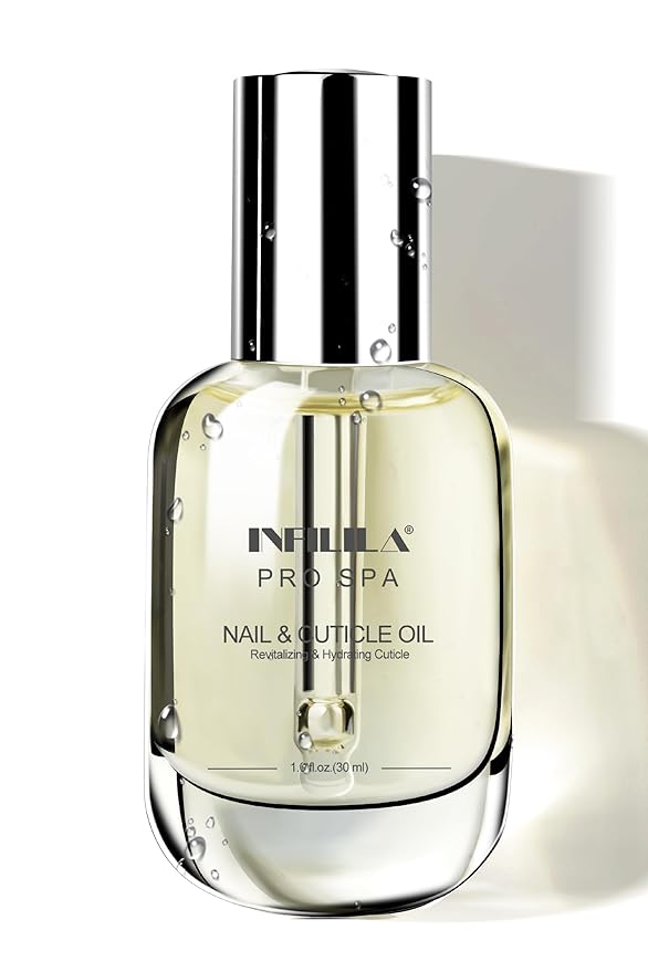 NXJ INFILILA Natural Cuticle Oil for Nails, Deep Hydrating Nail Honey with Vitamin E for Dry Cracked Cuticles and Nails, Growth and Strength Nail Care Product (Milk & Honey)