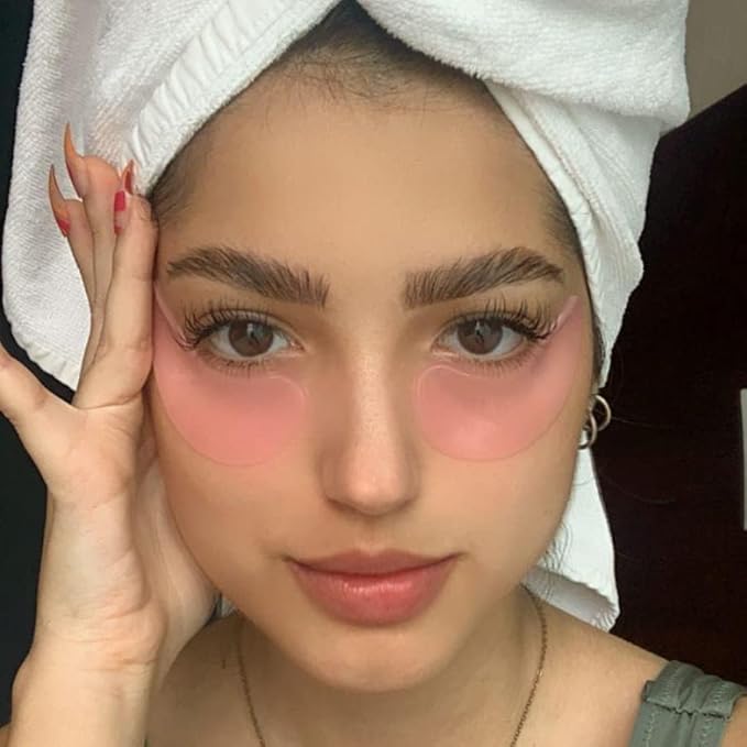 Eye Mask Under Eye Patches for Dark Circles and Puffiness Under Eye Mask for Refreshed and Brighter Eyes - Under Eye Patches for Dark Circles and Puffy Eyes -1 Count (20 pairs)