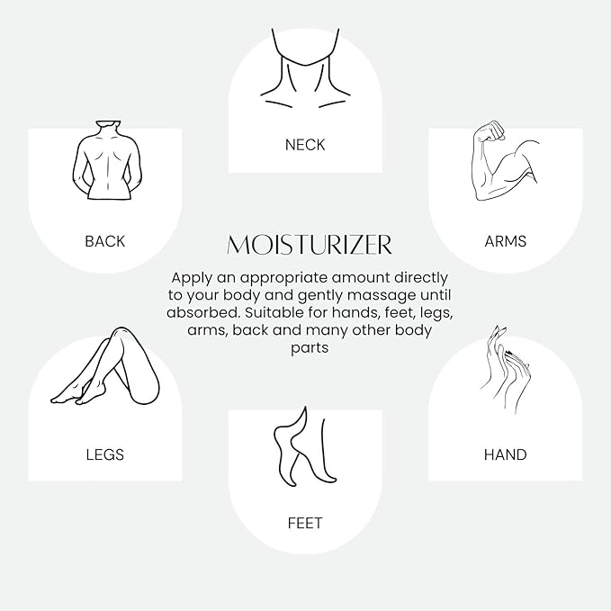 benatu Rose Oil Massage Balm for Dry Skin Care, Scented Body Butter with Vitamin E for Women and Men, Moistening & Firming Body Oil, Blends with Cedar, Ylang Ylang, Patchouli 3.53 oz