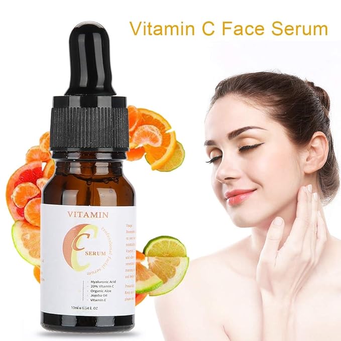 Face Serum, Vitamin E Serum, Moisturizing Serum, Face Beauty Skin Care Products for All Kinds of Skin Day or Night