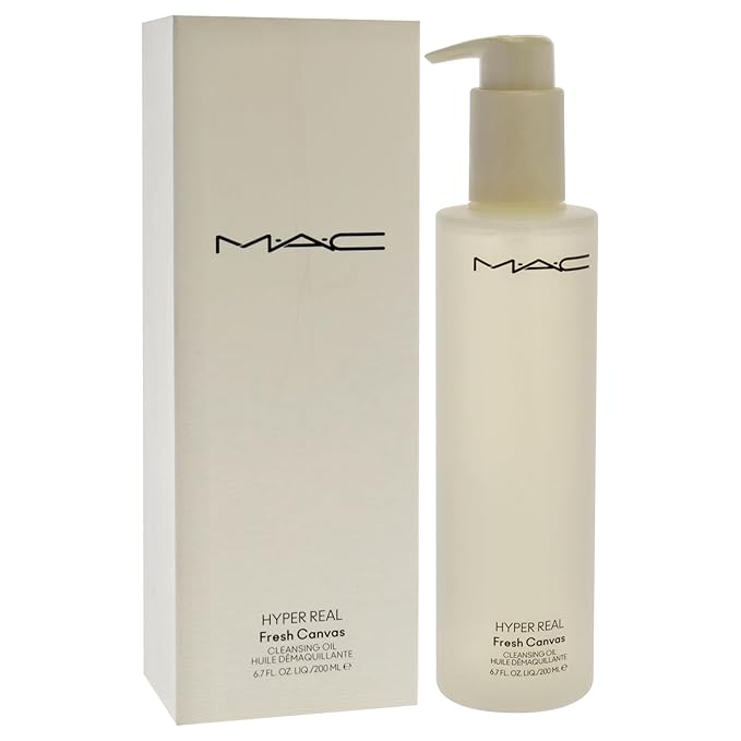 MAC Hyper Real Fresh Canvas Cleansing Oil for Women - 6.7 oz Cleanser