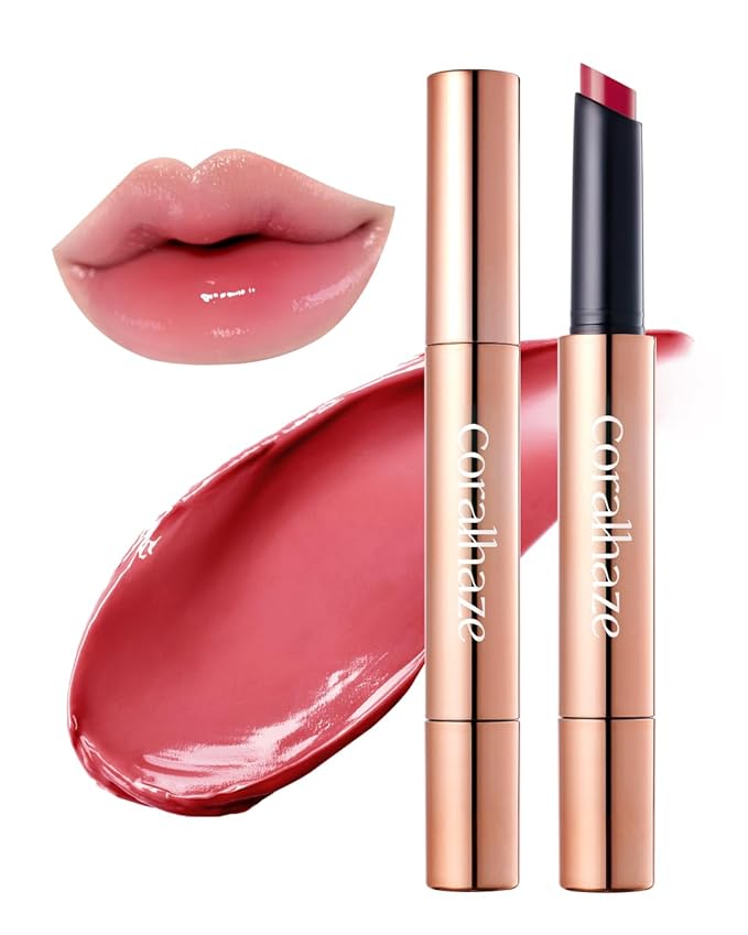 Volumizing Lip Fondue 08 Polite 2g, 3-in-1 Melting Balm for Hydrating Lip Care, Plumping Volume and High-Gloss Water Glow, Infused with Rosehip Oil for Longlasting Moisture, Korean Makeup