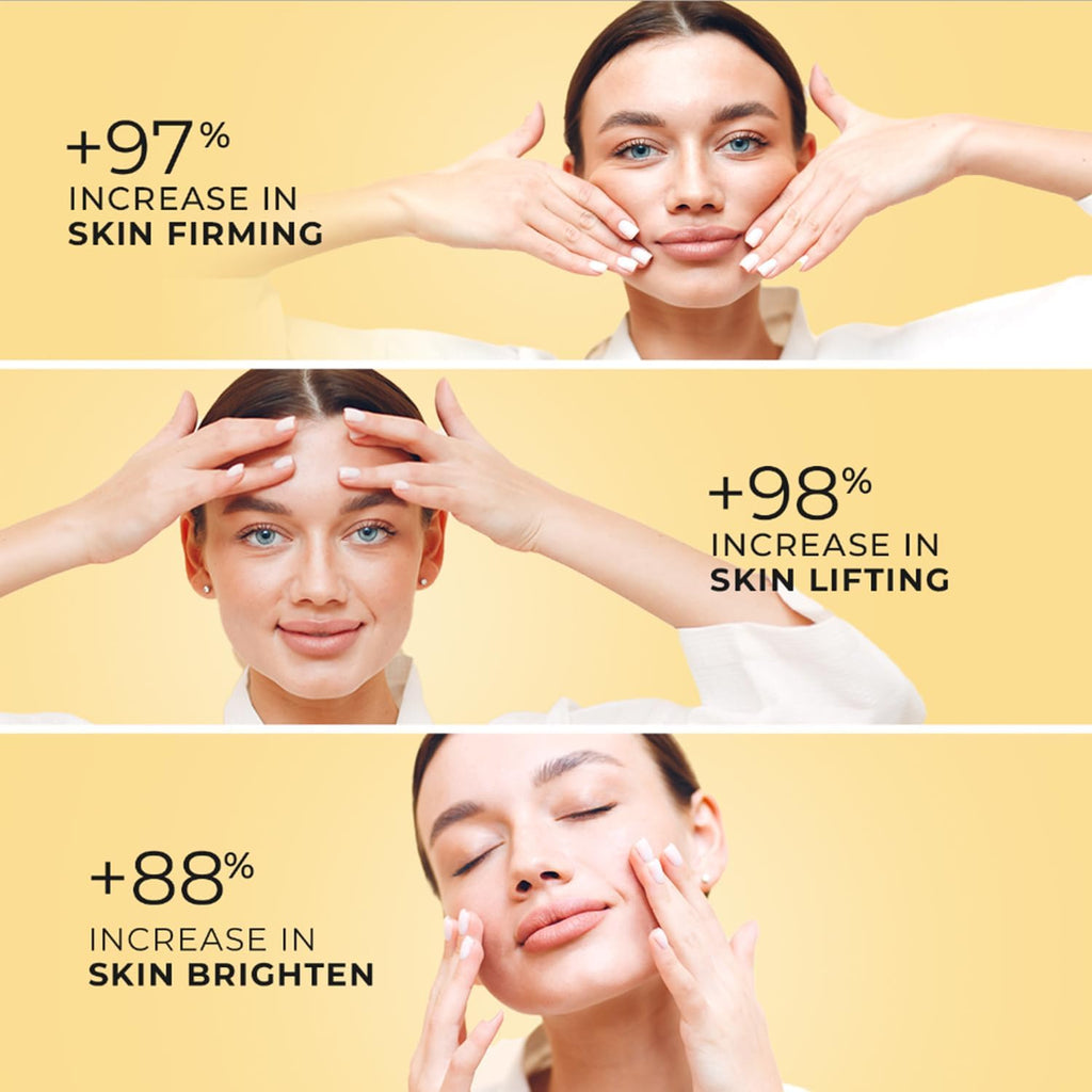 Instant Firming Face Tightener: No-Chalky Primer Firms & Smooths Mild to Moderate Wrinkles, Matte Anti-Aging Finish for Mature Skin, 2.1 oz