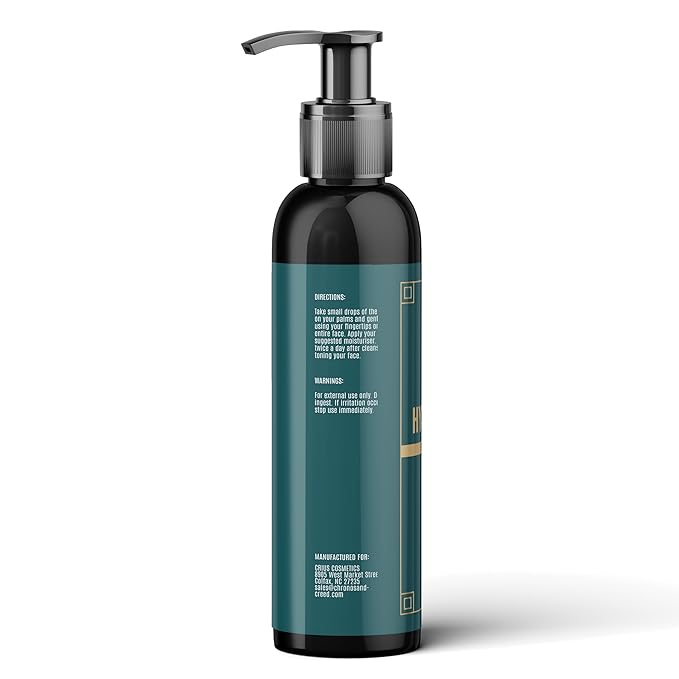 Hyaluronic Acid Serum Infused with Vitamin C, and E, Powerful Pigment Correction Serum - 6 Oz,made in USA