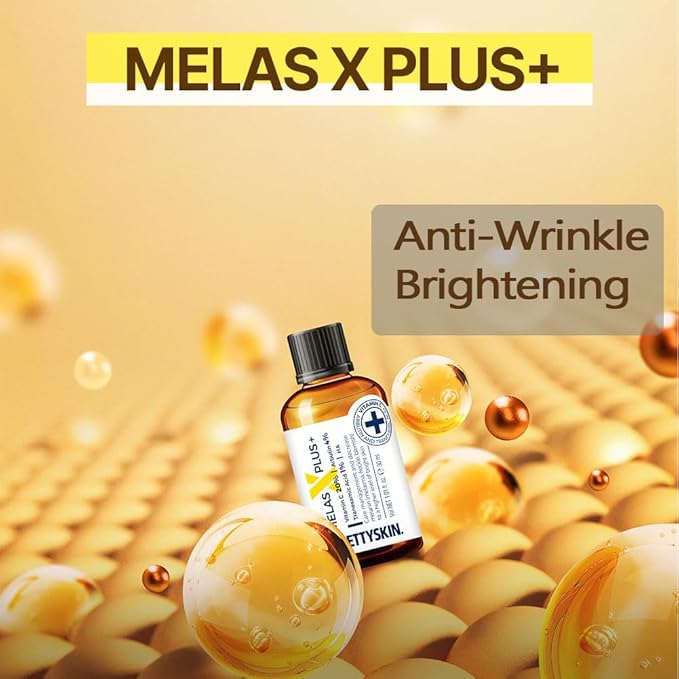 Low pH Vitamin C MelasX Plus Ampoule for Face with Pure Vitamin C For Wrinkle, Freckle, and Blemish Care | Non-Stikcy Oil Type 30ml (1.01fl.oz.)
