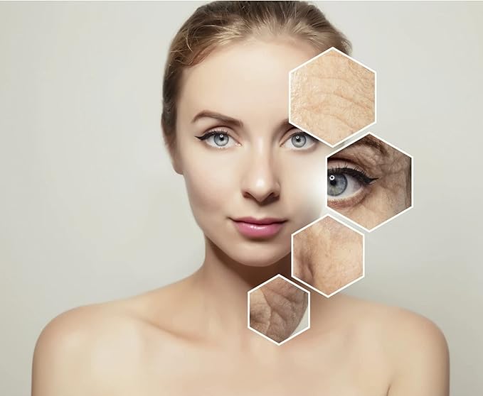 Anti Aging Wrinkle Serum of 100% Pure Hyaluronic Acid for Face and Body - No Alcohol, 1 oz.