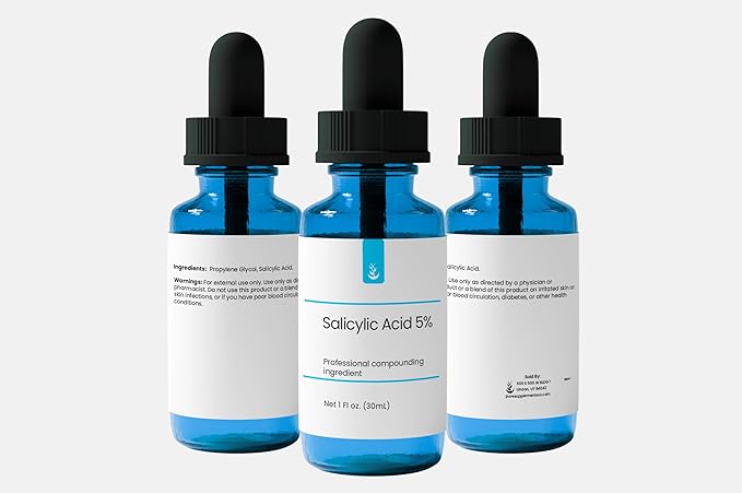 Pure Original Ingredients Salicylic Acid 5% Solution (30 mL), Pure & Simple Serum