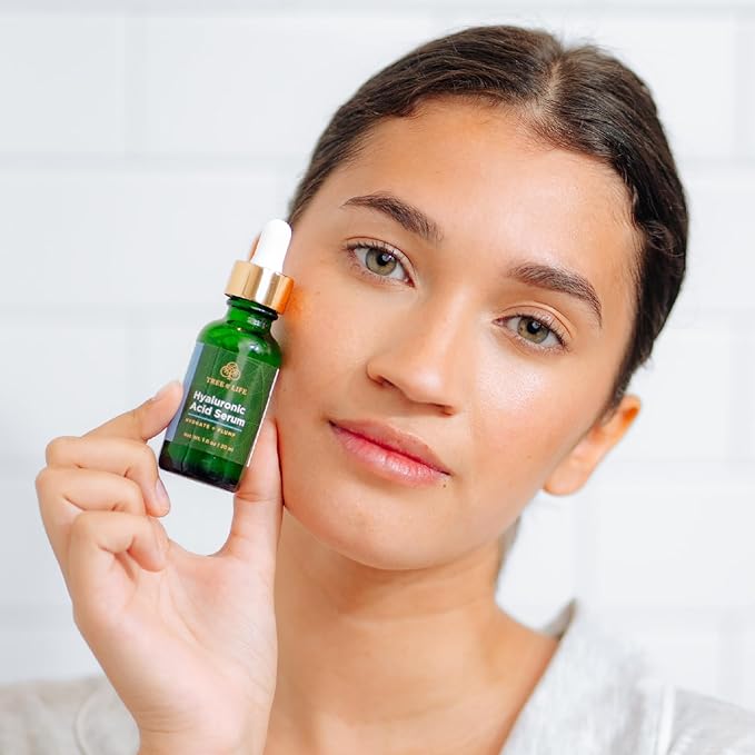 Tree of Life Beauty Facial Skin Care Set, Brightening, Firming, Hydrating, Dry Face, Dermatologist Tested - Retinol Serum and Hydrating Hyaluronic Acid - Skin Care Kit, 2 count of 1 Fl Oz