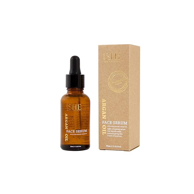 Om SHE Aromatherapy Argan Oil Face Serum
