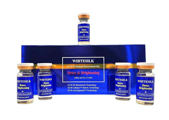 ULTIMATE [Human Stem Cell + (10%) PDRN] Healing Booster Overnight Serum―for Minimizes Wrinkles, Discoloration (10ml x 5vials)