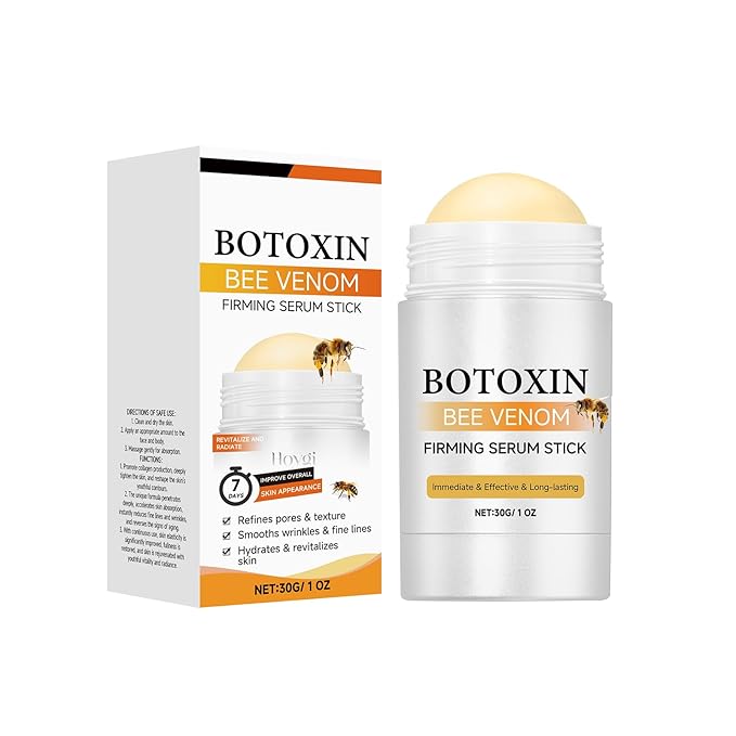 Botox Bee Venom Firming Serum Stick,Advanced Firming & Wrinkle-Reducing Cream,Skin Firming Cream For Body, Lifts,Plumps and Firms Skin,Natural Serum for All Skin Types (1PC)