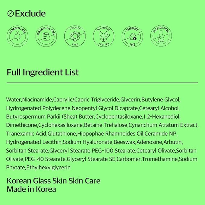 Niacinamide Arbutin Glow Boosting Cream 2.7 oz – Korean Skin Care for Long-Lasting Hydration & Smooth, Even Skin Tone with 10% Niacinamide & Arbutin, Deep Moisture Cream for Face