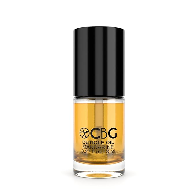 Cuticle Oil for Nails, Hydrating Cuticle Oil, Softens Dry Cuticles, Moisturizes Nail Beds, Conditions Skin, Smooths Rough Edges, Supports Nail Care, Mandarine, 0.27 Fl Oz
