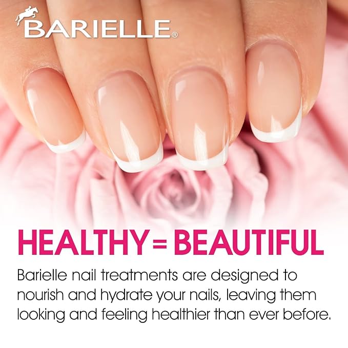 Barielle Brittle or Ridged Nails Filler, Fill and Smooth Unsightly Nail Ridges, For Dry, Enhances Growth, Hydrating and Strengthening, Base Coat 0.5 Ounce