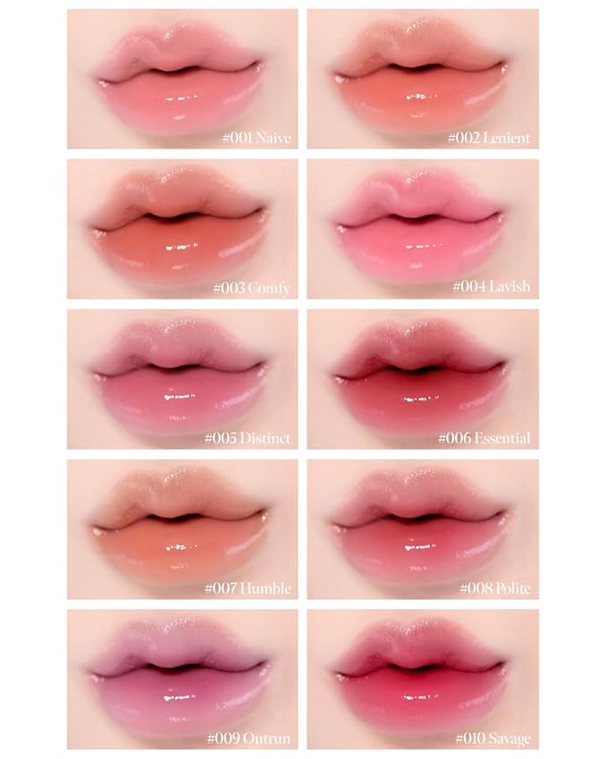 Volumizing Lip Fondue 09 Outrun 2g, 3-in-1 Melting Balm for Hydrating Lip Care, Plumping Volume and High-Gloss Water Glow, Infused with Rosehip Oil for Longlasting Moisture, Korean Makeup