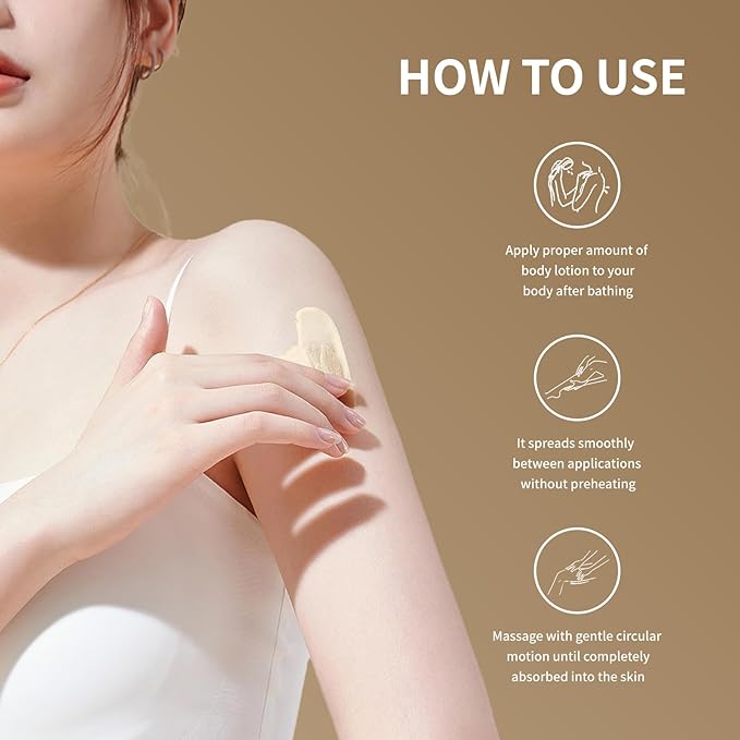 Body Lotion and Skin Tightening Cream for All Skin Types, Long-Lasting Aroma, Soothe and Smooth Bundle, Moisturizing Lotion for Dry Skin Relief (12.3 fl oz) -Sandalwood