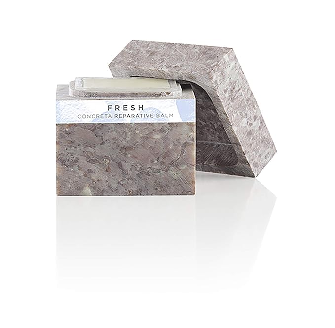 ZENTS Concreta Firming Repair Balm & Solid Parfum (Fresh Fragrance) | Moisturizing Shea Butter & Coconut Oil for Skin | 1.25 fl oz