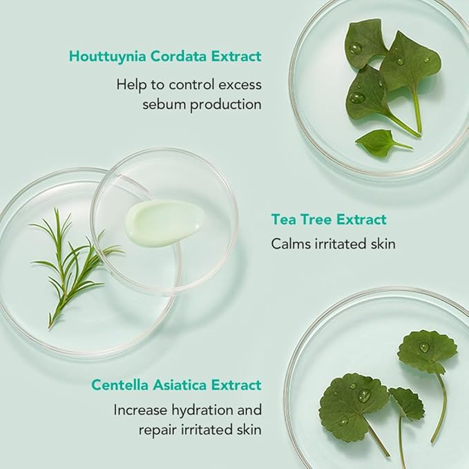 [SKIN&LAB] Tricicabarrier Calming Ampoule | Daily Facial Serum | Contains Centella Asiatica, Tea Tree and Houttuynia Cordata | Calming Sensitive, Oily Acne-Prone Skin | 1.18 Fl Oz