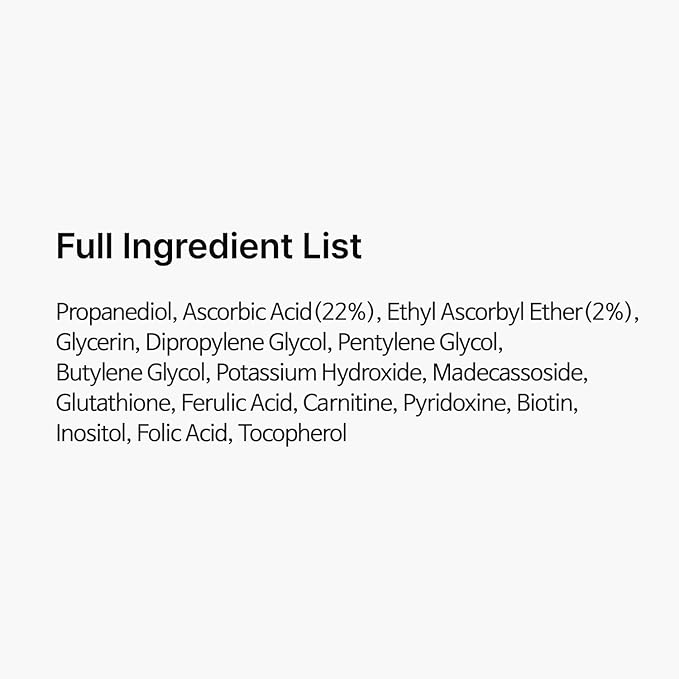 TIAM Vitamin C24 Surprise Serum, 1.01 fl oz, Glow-Boosting & Anti-Aging with Vitamin E and Ferulic Acid for Dull Skin and Fine Lines, Korean Skin Care