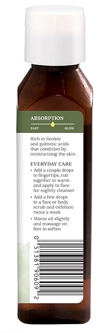Aura Cacia Organic Skin Care Oil, Sesame, 4 fl oz (118 ml)