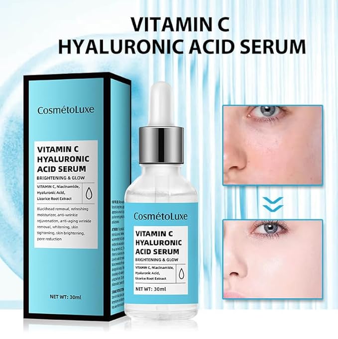 *CosmétoLuxe* Face Snail Serum 96% Snail Mucin Power Glowing Skin Improving Skin Elasticity Moisturizing Lightweight
