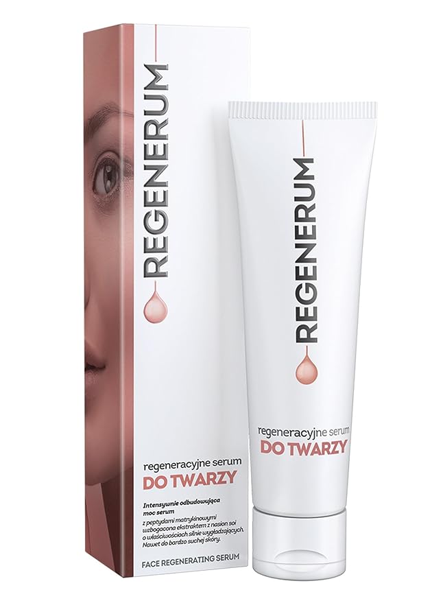 Face Regenerating Serum - Intensive Hydration and Nourishment for Dry and Sensitive Skin with SPF 15 Protection - 50ml