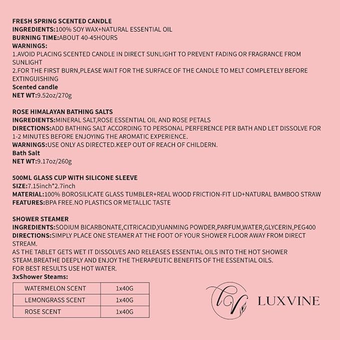 Best Mom in the World Mothers Day Gifts Set - Gifts for Mom from Daughter Son Relaxing Gifts for Women Set – Gift for Any Occasion – Mom Birthday Gifts Box – Gift Box for Mother's Day